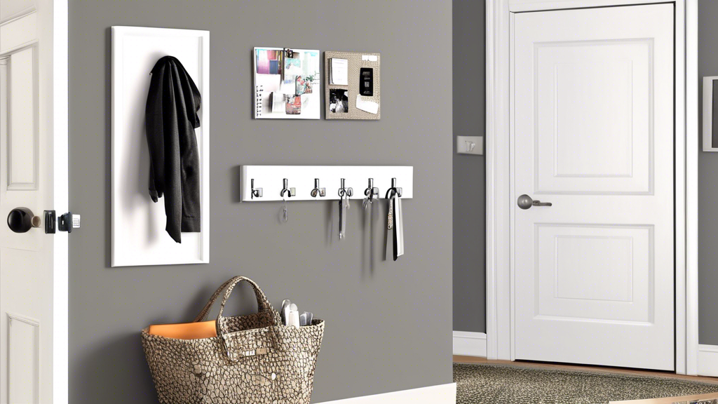Organized Entryway: Key Rack with Reminder Board – Project Isabella