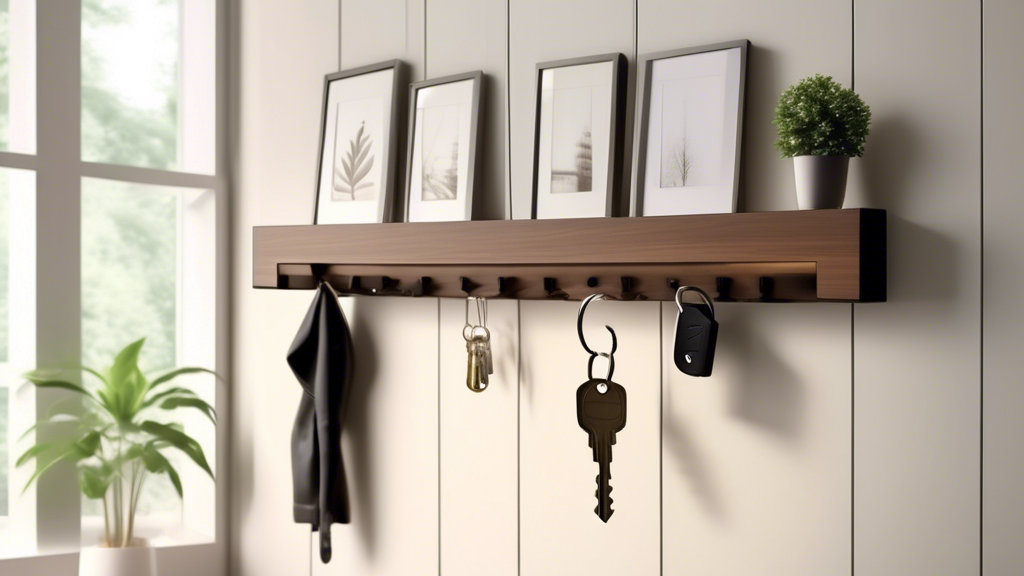 Illuminated Key Rack: Stylish and Practical Home Organization Solution ...
