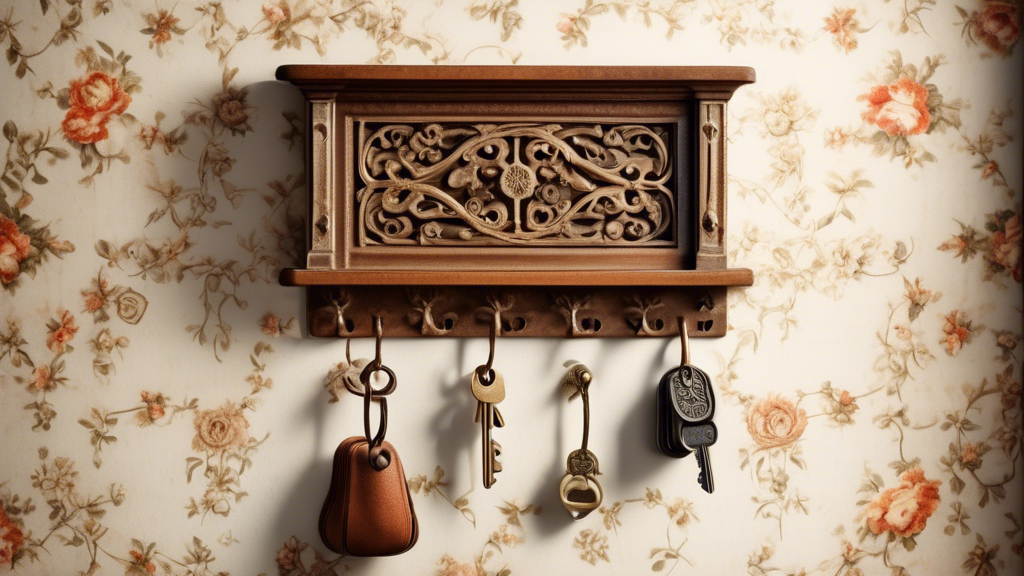 Antique-Inspired Key Rack: A Stylish Vintage Solution – Project Isabella