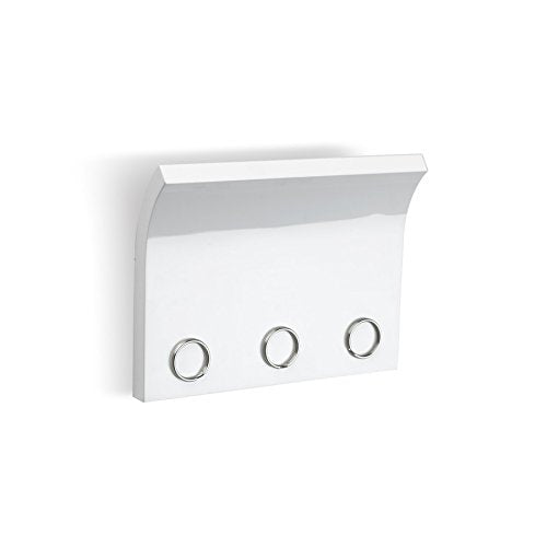 Umbra Magnetter – Magnetic Wall Mounted Key/Mail Entryway Organizer/Hanger, White