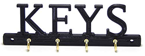 Medallurgy Simple Keys Key Rack Holder Hanger Hook Keyrack Entryway Organization Home Decor Wall Hooks Jewelry Organizer Housewarming Gift