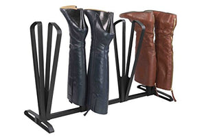 Home Basics Boot Organizer, Space Saving Boot Rack for 4 Pairs of Boots