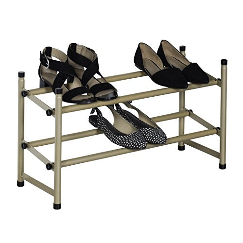 Richards Homewares Stackable Telescoping Shoe Rack