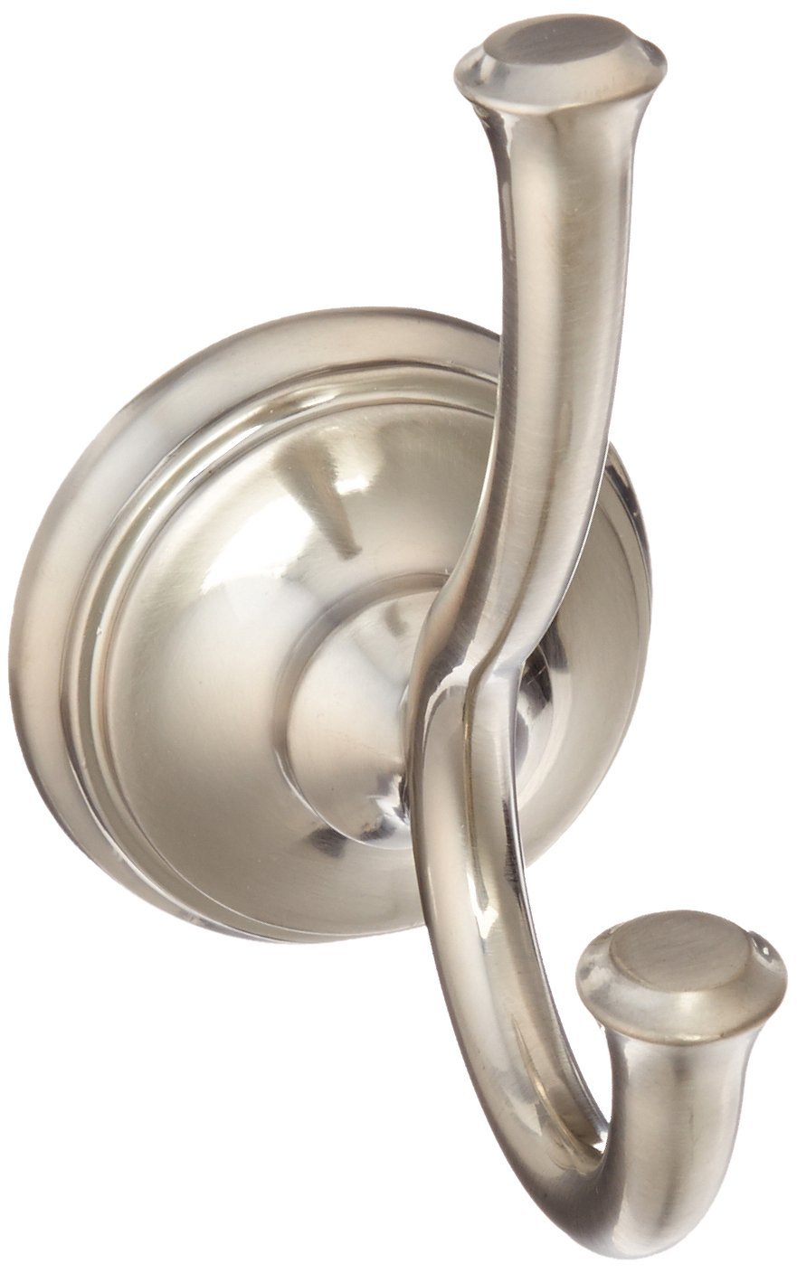 Delta Faucet 79735-SS Cassidy Double Robe Hook, Brilliance Stainless Steel